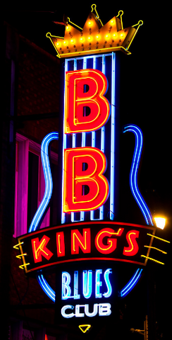 BB King's Blues Club Neon Sign 