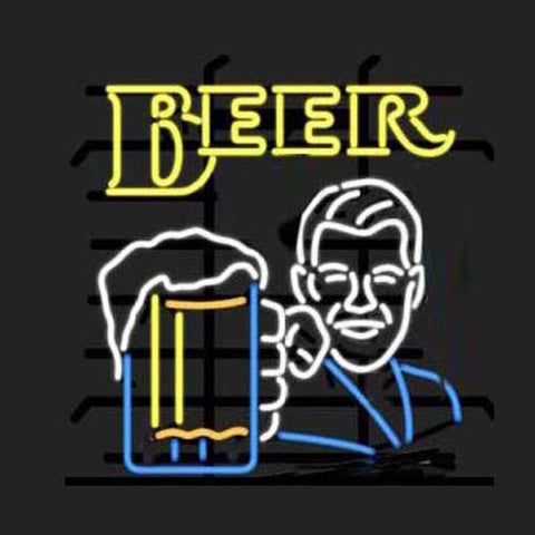 Professional Beer Bar Open Neon Signs