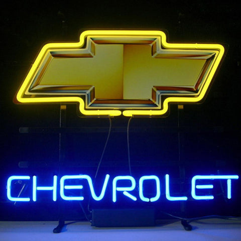 Professional Chevrolet Shop Open Neon Sign
