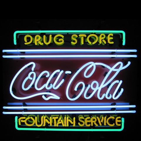 Coca Cola Neon Clock Sign 