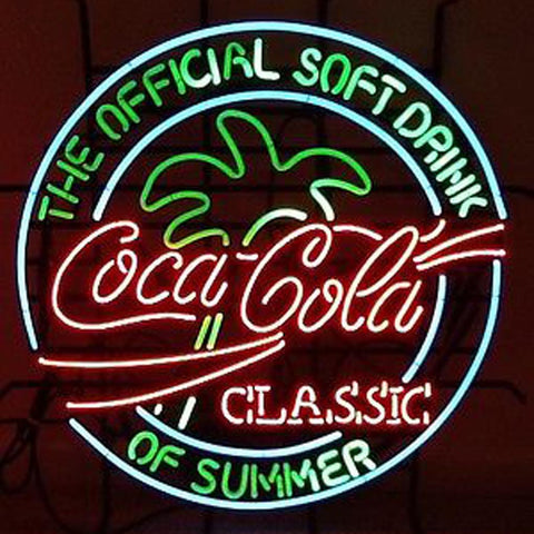 Coca Cola Neon Clock 