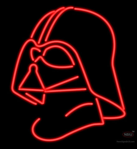 Darth Vader Helmet Star Wars Neon Sign 