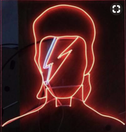 David Bowie Aladdin sane Handmade Art Neon Signs 