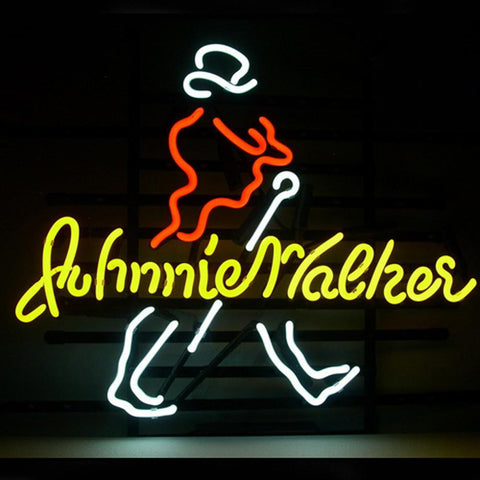 Professional Ew Johnnie Walker Whiskey Neon Beer Bar Pub Sign