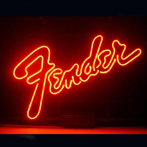 Professional Fender Neon Sign