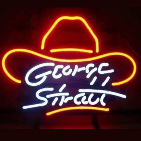 Professional George Stratt Neon Sign