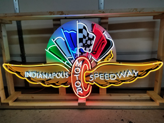 Indianapolis Motor Speedway Handmade Art Neon Signs 