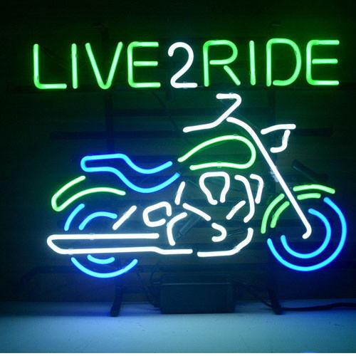 Harley shop neon light