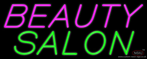Slanting Beauty Salon Neon Sign 