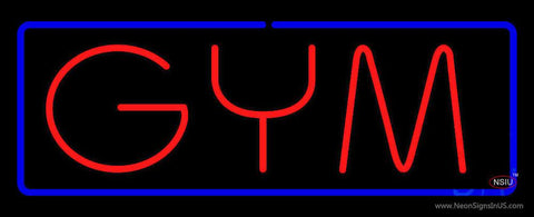 GYM Real Neon Glass Tube Neon Sign 