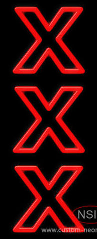 Xxx Neon Sign 