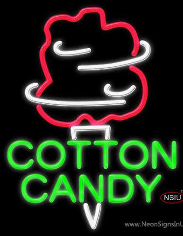 Cotton Candy Real Neon Glass Tube Neon Sign 