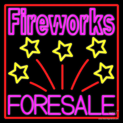 Fireworks For Sale  Neon Sign 