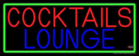 Cocktail Lounge Real Neon Glass Tube Neon Sign 