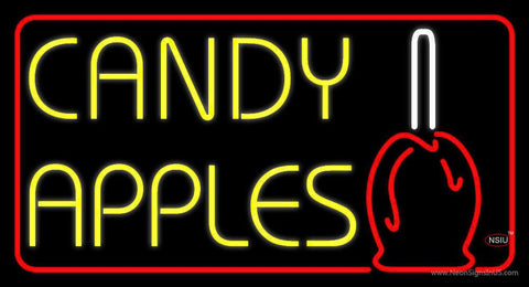 Candy Apples Real Neon Glass Tube Neon Sign 