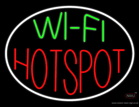 Wi Fi Hotspot  Neon Sign 
