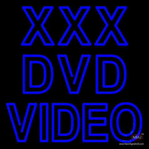 Xxx Dvd Video Real Neon Glass Tube Neon Sign 