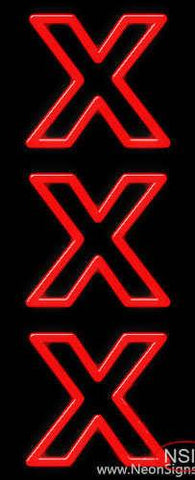 Xxx Real Neon Glass Tube Neon Sign 