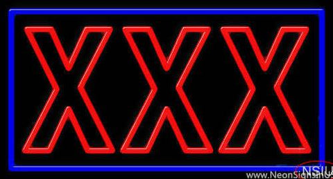 Xxx Real Neon Glass Tube Neon Sign 