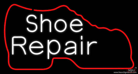White Shoe Repair With Shoe Real Neon Glass Tube Neon Sign 