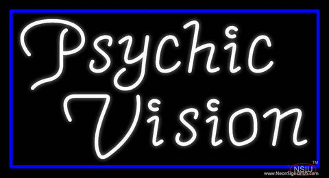 White Psychic Vision Real Neon Glass Tube Neon Sign 