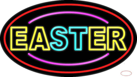 Easter  Real Neon Glass Tube Neon Sign 