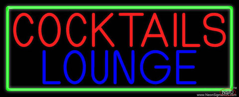 Cocktail Lounge Real Neon Glass Tube Neon Sign 