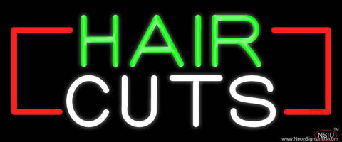Hair Cut Real Neon Glass Tube Neon Sign 