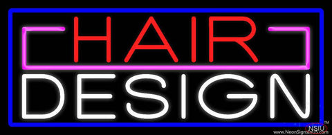 Hair Design Real Neon Glass Tube Neon Sign 
