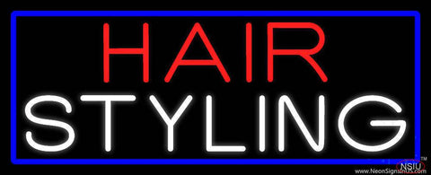 Hair Styling Real Neon Glass Tube Neon Sign 