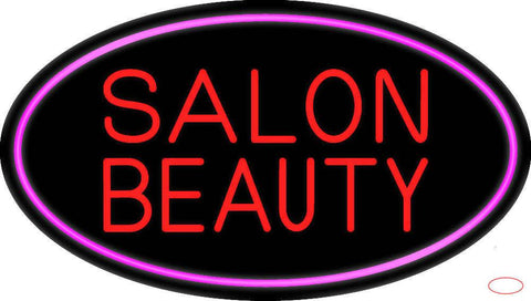 Salon Beauty Real Neon Glass Tube Neon Sign 