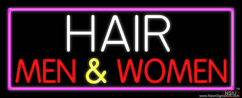 Hair Men and Women Real Neon Glass Tube Neon Sign 