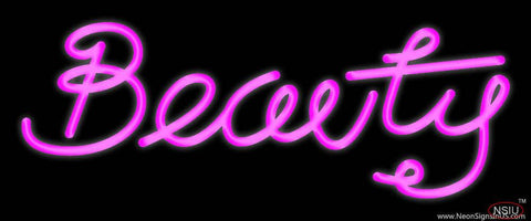 Pink Beauty Real Neon Glass Tube Neon Sign 
