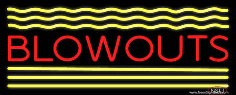 Blowouts Real Neon Glass Tube Neon Sign 