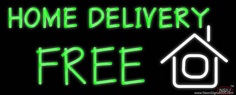 White Home Delivery Free Real Neon Glass Tube Neon Sign 