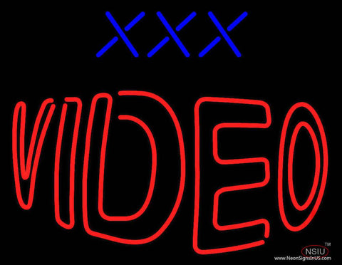 Xxx Video Real Neon Glass Tube Neon Sign 