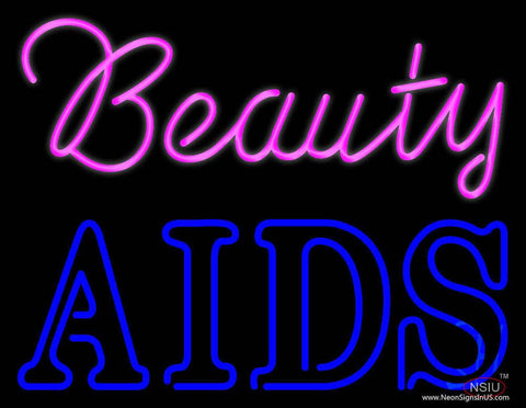 Beauty Aids Real Neon Glass Tube Neon Sign 