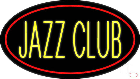 Yellow Jazz Club  Real Neon Glass Tube Neon Sign 