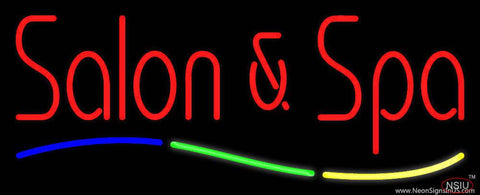 Salon and Spa Real Neon Glass Tube Neon Sign 