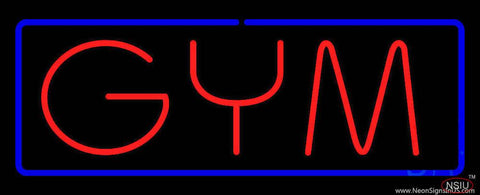 GYM Real Neon Glass Tube Neon Sign 