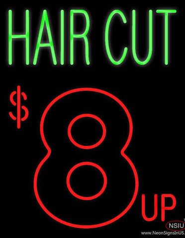 Hair Cut $ up Real Neon Glass Tube Neon Sign 