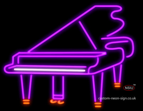 Piano Neon Sign 