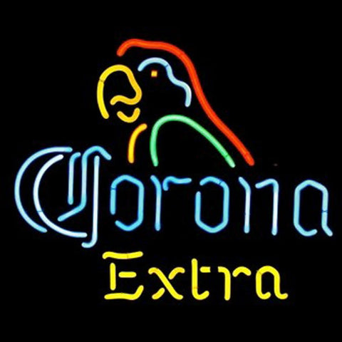 Revolutionary Neon Christmas Gifts Corona Extra Parrot Neon Beer