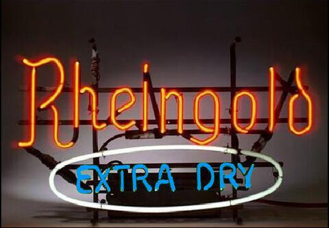 Rheingold Extra Dry Neon glass tube neon sign