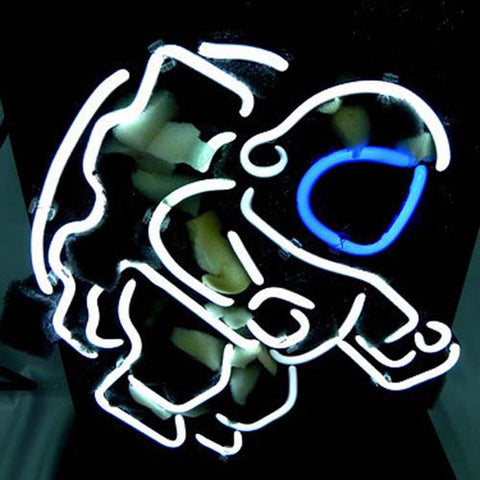 Professional Spaceman Beer Bar Neon Sign