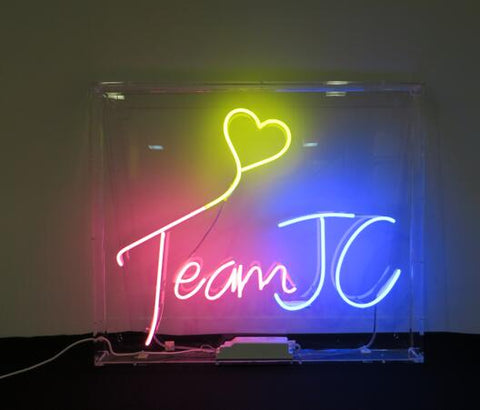 Team JC Handmade Art Neon Signs 