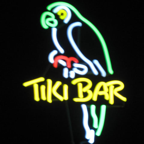 Tiki Bar Sculpture Mini Neon Light 