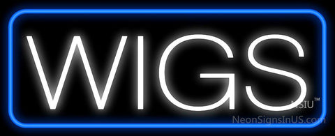 Wigs Neon Sign