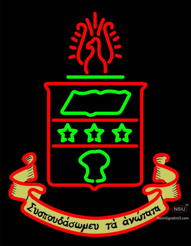 Alpha Chi Omega Logo Neon Sign 