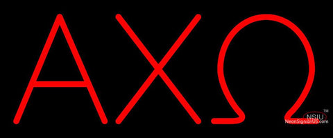 Alpha Chi Omega Neon Sign
